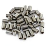 M6 Helicoil Inserts Qiilu Stainless Steel 304 Thread Repair Kit 50pcs-0