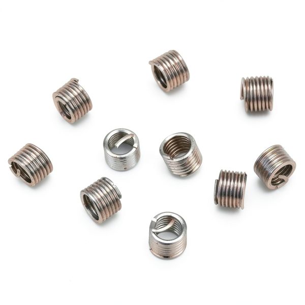 M6 Helicoil Kit 6Mm Helicoil 304 Stainless Steel 100 Pcs 304 Stainless Steel Screw Wire Sleeve Thread Repair Insert Assortment Kit M6X1.0X1.5D-7
