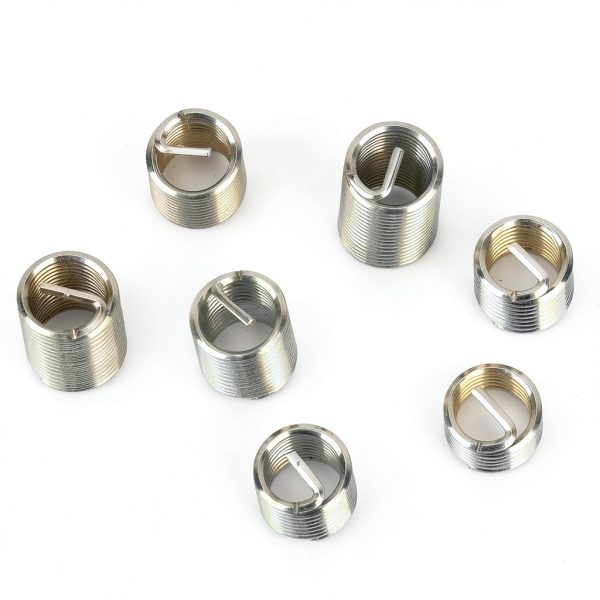 Coiled Wire Sleeve 100pcs M7x1 Stainless Steel Insert Kit Hyuduo-2