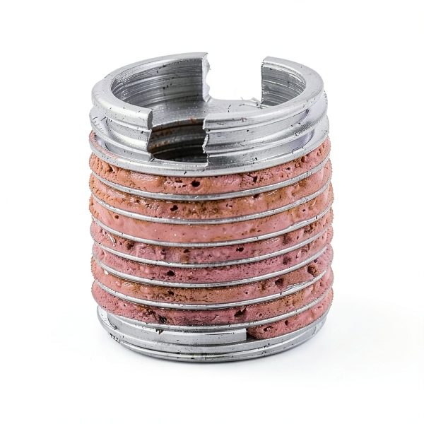 E-Z LOK - 303-008 E-Z Lok Externally Threaded Insert, 303 Stainless Steel, #8-32 Internal Threads, 5/16"-18 External Threads, 0.290" Length, Made in US (Pack of 5)-1