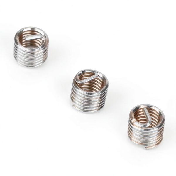 Thread Repair Kit 100pcs M5 Stainless Steel Inserts Fayelume-8