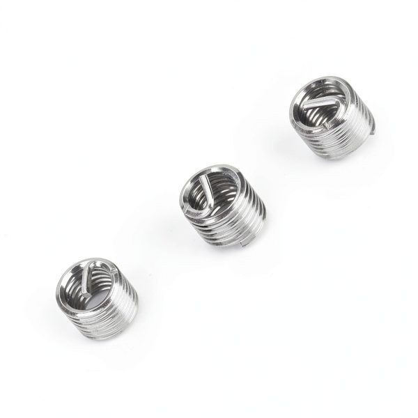 Thread Repair Kit 100pcs M5 Stainless Steel Inserts Fayelume-7