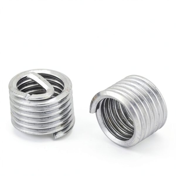M6 Helicoil Kit 6Mm Helicoil 304 Stainless Steel 100 Pcs 304 Stainless Steel Screw Wire Sleeve Thread Repair Insert Assortment Kit M6X1.0X1.5D-1