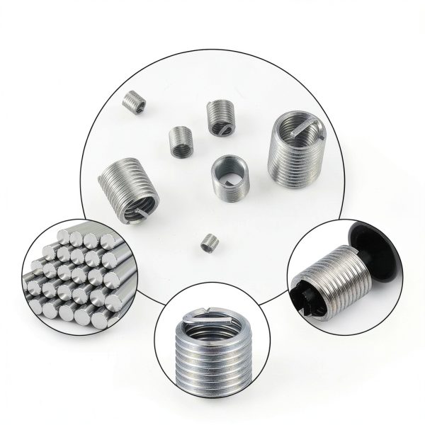 Thread Repair Kit 60Pcs Metric M3-M12 Steel Inserts Bayidun-3