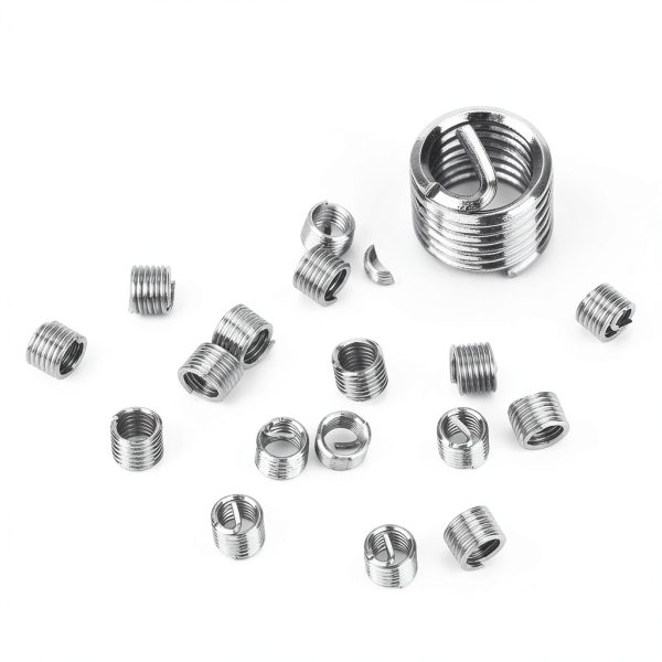 Thread Repair Kit 100pcs M5 Stainless Steel Inserts Fayelume-4