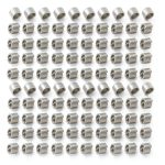 M6 Helicoil Kit 6Mm Helicoil 304 Stainless Steel 100 Pcs 304 Stainless Steel Screw Wire Sleeve Thread Repair Insert Assortment Kit M6X1.0X1.5D-0