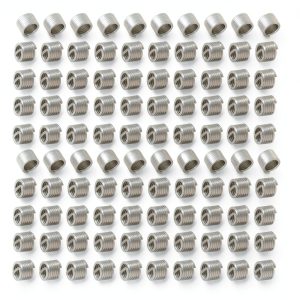 M6 Helicoil Kit 6Mm Helicoil 304 Stainless Steel 100 Pcs 304 Stainless Steel Screw Wire Sleeve Thread Repair Insert Assortment Kit M6X1.0X1.5D-0