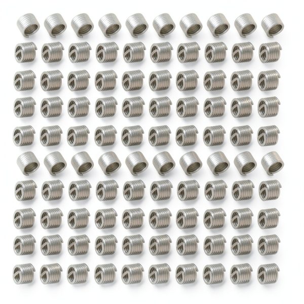 M6 Helicoil Kit 6Mm Helicoil 304 Stainless Steel 100 Pcs 304 Stainless Steel Screw Wire Sleeve Thread Repair Insert Assortment Kit M6X1.0X1.5D-0
