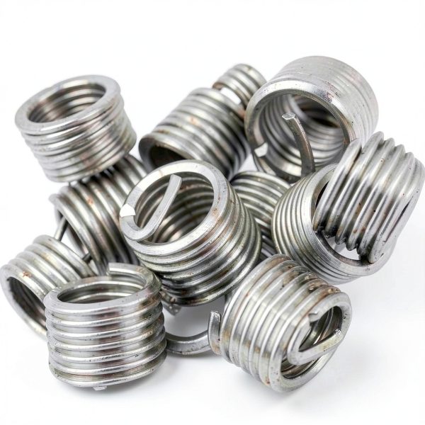 50PCS Helicoil Thread Repair Kits, M6 x 1.0 x 1.5D 304 Stainless Steel Wire Thread Inserts, M6 x 1.0 Helicoil Type Bolt Thread Repair Sleeve Assortment Set, Stripped Screw Hole Repair-5