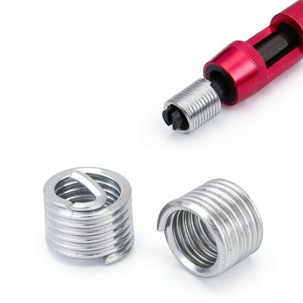 M6 Helicoil Kit 6Mm Helicoil 304 Stainless Steel 100 Pcs 304 Stainless Steel Screw Wire Sleeve Thread Repair Insert Assortment Kit M6X1.0X1.5D-4