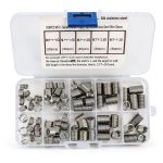 Coiled Wire Sleeve 100pcs M7x1 Stainless Steel Insert Kit Hyuduo-0