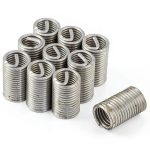 Thread Repair Kit with 304 Stainless Steel Wire Inserts for M8x1.25x3D in Low Strength Materials - 10 Pcs-0