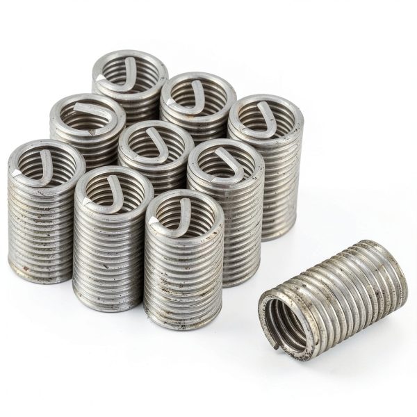 Thread Repair Kit with 304 Stainless Steel Wire Inserts for M8x1.25x3D in Low Strength Materials - 10 Pcs-0