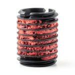 E-Z LOK Threaded Insert for Metal 12L14 Carbon Steel Thread Inserts 5/8-11 Internal Threads, 7/8-9 External Threads, 1.125" Length, Pack of 5-0