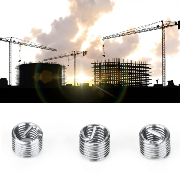 Thread Repair Kit 100pcs M5 Stainless Steel Inserts Fayelume-3
