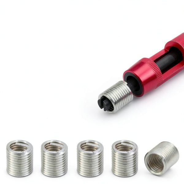 50PCS Helicoil Thread Repair Kits, M6 x 1.0 x 1.5D 304 Stainless Steel Wire Thread Inserts, M6 x 1.0 Helicoil Type Bolt Thread Repair Sleeve Assortment Set, Stripped Screw Hole Repair-7