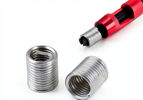 60 Pcs Wire Thread Inserts kit, M3 M4 M5 M6 M8 M10 Stainless Steel Wire Screw Sleeve Thread Repair Kit for Helical Repair, Eliminate Screw Hole Deviation-3