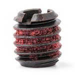 E-Z LOK Threaded Insert for Metal Steel 6-32/1/4-20, 0.28" Length, 10-0