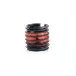 E-Z Lok Externally Threaded Insert, C12L14 Carbon Steel, Meets AISI 12L14, 3/8"-16 Internal Threads, 1/2"-13 External Threads, 0.500" Length, Made in US (Pack of 10)-0
