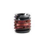 E-Z LOK Threaded Insert for Metal 12L14 Carbon Steel Thread Inserts M6-1.0 Internal Threads, M10x1.5 External Threads, 10.49 mm Length Pack of 5-0