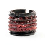 Threaded Insert E-Z LOK 12L14 Carbon Steel 0.687" Length Pack of 5-0