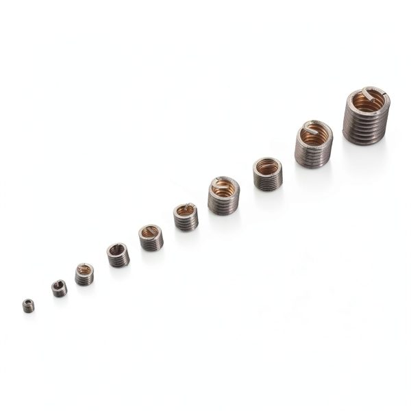 Thread Insert Kit 60pcs Helicoil Set Akozon Steel SAE Metric-3