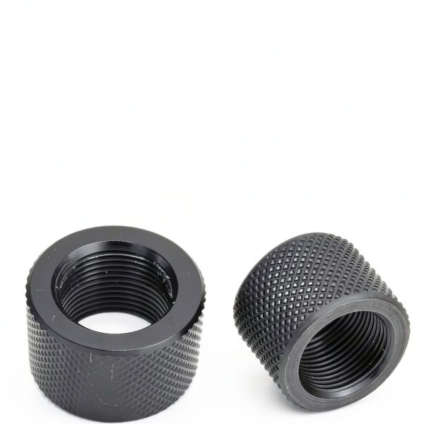 4-Pack Combo: 2 x 5/8x24 Thread Protectors & 2 x 1/2x28 Thread Protectors - Durable, Protective, and Easy to Install-3