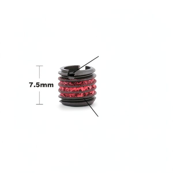 E-Z LOK Threaded Insert for Metal 12L14 Carbon Steel M5/M8 Pack of 10-2
