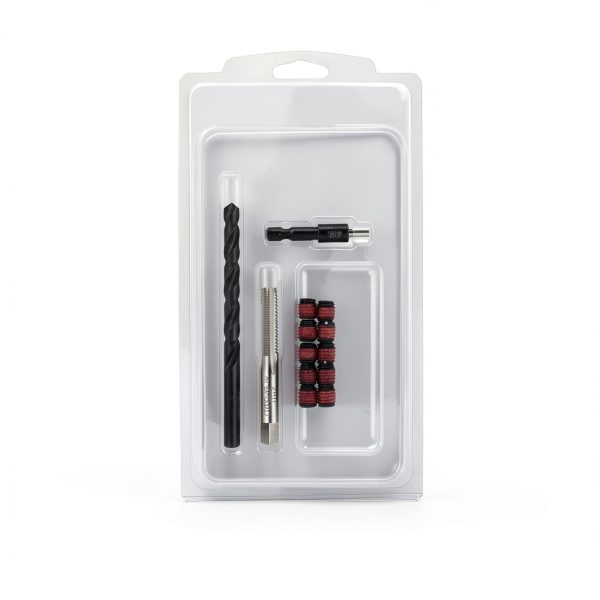E-Z LOK Threaded Insert for Metal 12L14 Carbon Steel Thread Inserts M6-1.0 Internal Threads, M10x1.5 External Threads, 10.49 mm Length Pack of 5-3