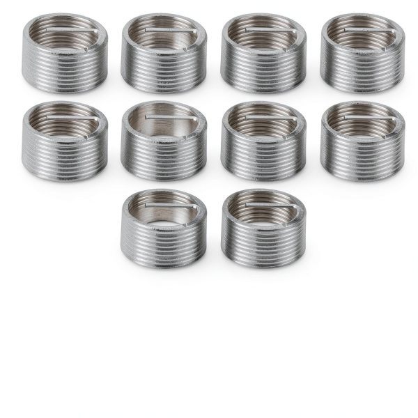 M18x1.5x1D Thread Inserts Hilitand 10Pcs Stainless Steel Screw Bushing-3