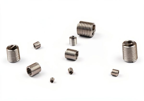 304 Stainless Steel Helical Coiled Metric Thread Repair Kit - 200Pcs Assortment Kit - M3, M4, M5, M6, M8, M10, M12 Wire Screw Sleeve Inserts-2
