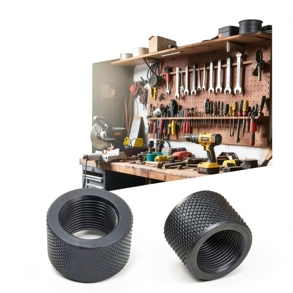 4-Pack Combo: 2 x 5/8x24 Thread Protectors & 2 x 1/2x28 Thread Protectors - Durable, Protective, and Easy to Install-4